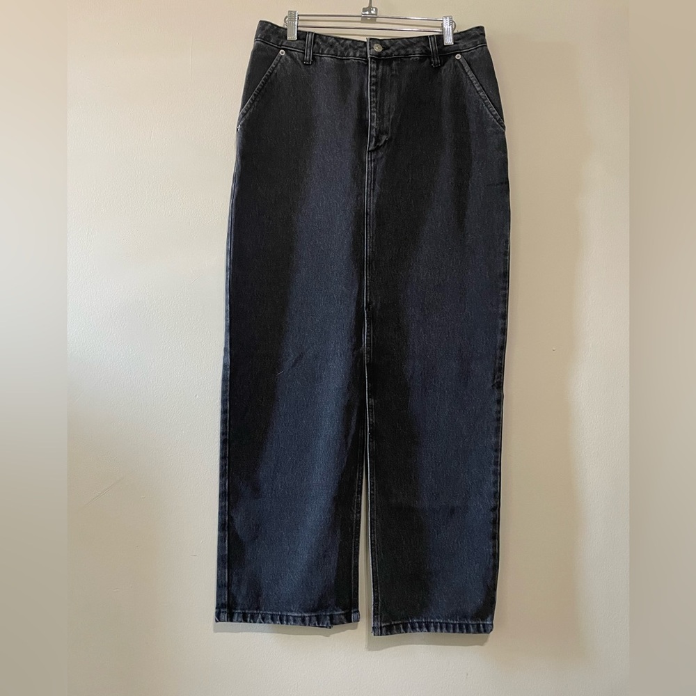 Slit detailed maxi denim skirt - Picture 2 of 6